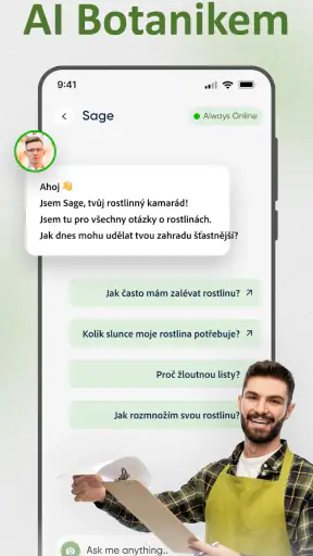 Identifikace Rostlin Česky screenshot