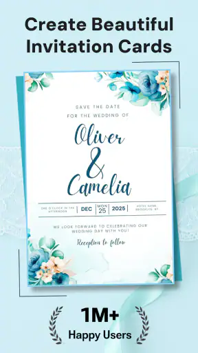 Invitation Maker, Card Design screenshot