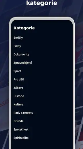 iVysílání České televize screenshot