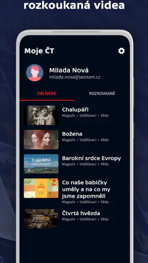 iVysílání České televize screenshot