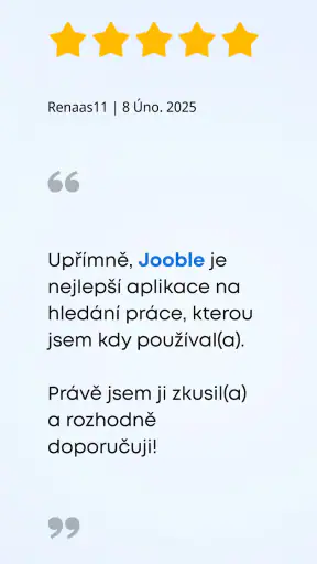 Jooble – Hledání práce screenshot