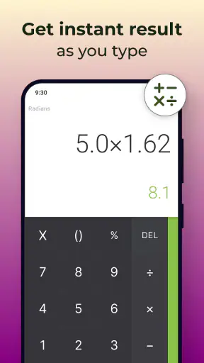 Kalkulačka screenshot