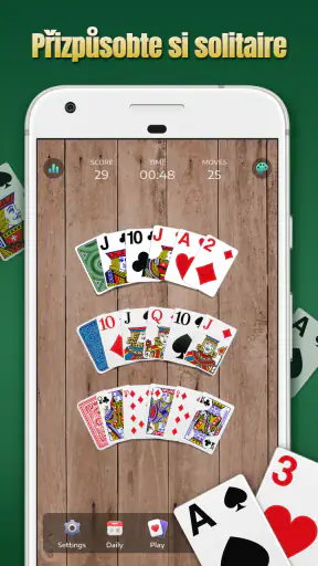 Kartové hry Solitaire screenshot