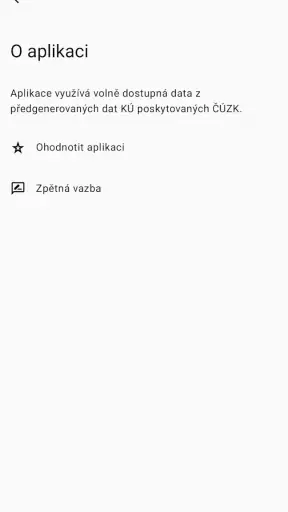 Katastr v kapse screenshot