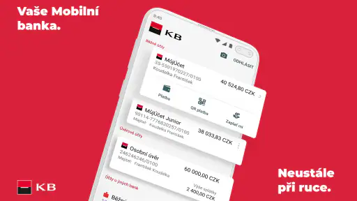 KB Mobilní banka screenshot