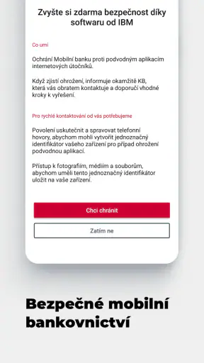 KB Mobilní banka screenshot