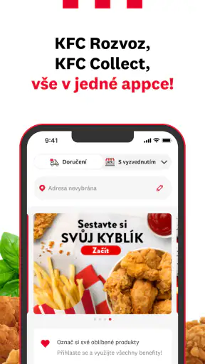 KFC CZ screenshot