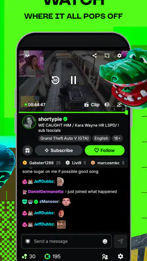 KICK: Live Streaming screenshot