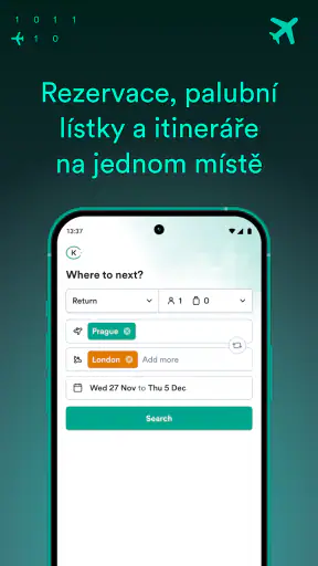 Kiwi.com: Levné letenky screenshot