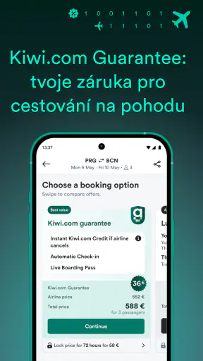 Kiwi.com: Levné letenky screenshot