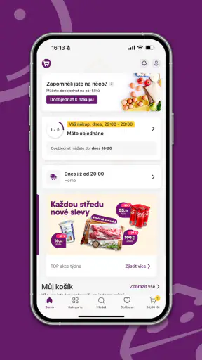Košík.cz screenshot