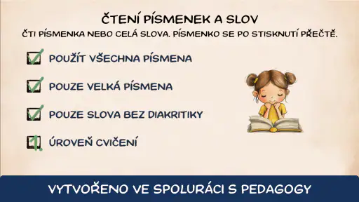 Kouzelná Abeceda: Učím se číst screenshot