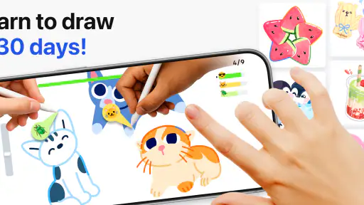 Learn how to draw - ArtWorkout screenshot