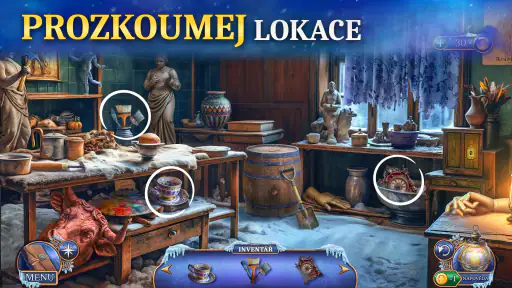 Ledová Tajemství: Hledání Hra screenshot
