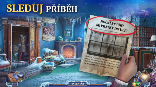 Ledová Tajemství: Hledání Hra screenshot