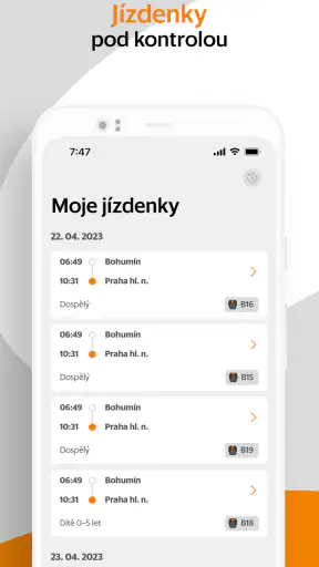 Leo Express: Stylové cestování screenshot