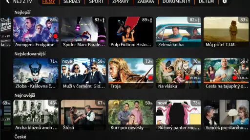 Lepší.TV - televize online screenshot