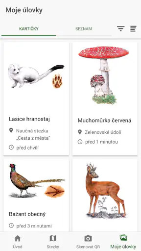 Lesní svět screenshot