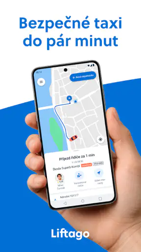Liftago: Bezpečná jízda screenshot