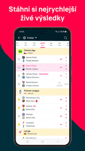 Livesport: Výsledky a zprávy screenshot