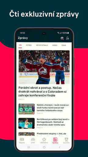 Livesport: Výsledky a zprávy screenshot
