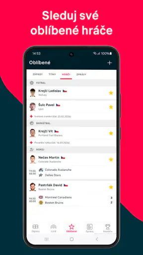 Livesport: Výsledky a zprávy screenshot