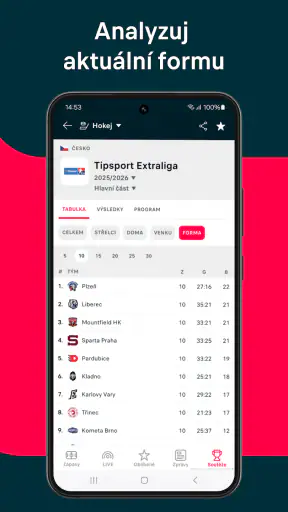 Livesport: Výsledky a zprávy screenshot
