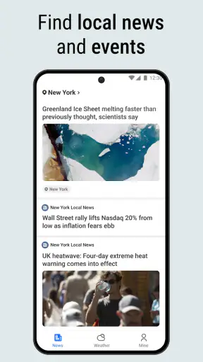 Local Weather News - Radar screenshot