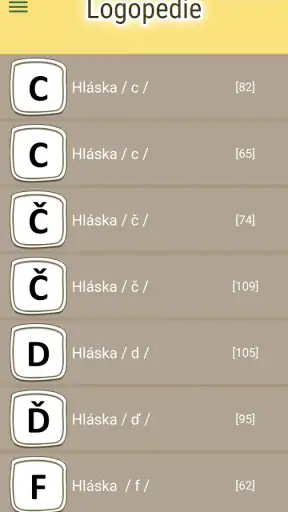 Logopedie : cvičení [PMQ] screenshot