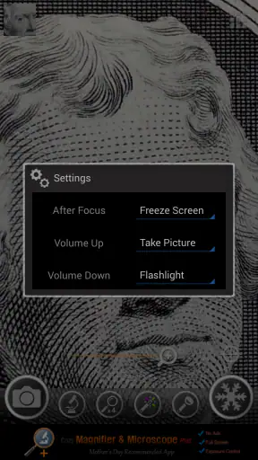 Lupa & Mikroskop screenshot