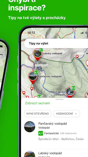 Mapy.com: GPS mapy a navigace screenshot