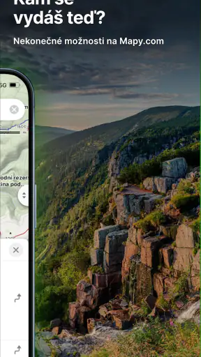 Mapy.com: GPS mapy a navigace screenshot