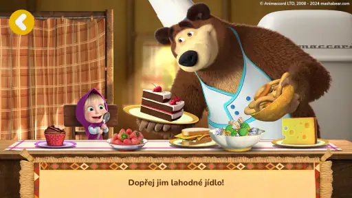 Masha and the Bear: Přátelé screenshot