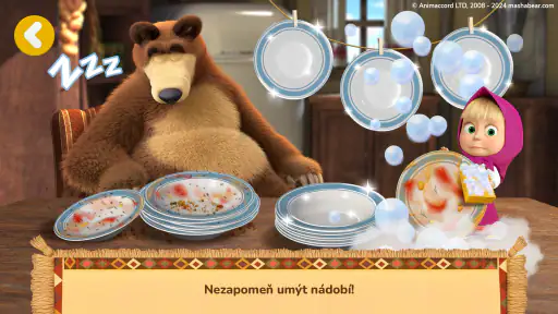 Masha and the Bear: Přátelé screenshot