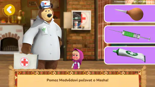 Masha and the Bear: Přátelé screenshot