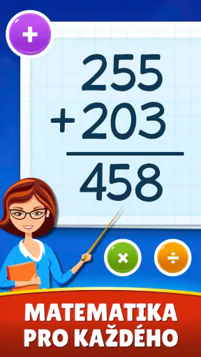 Matematické hry (česky) screenshot