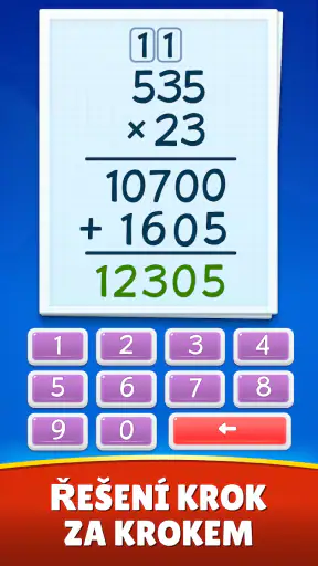 Matematické hry (česky) screenshot