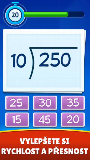 Matematické hry (česky) screenshot