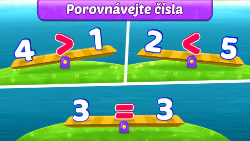 Matematické hry pro děti česky screenshot