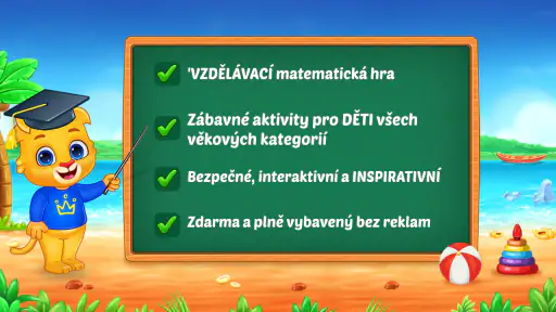 Matematické hry pro děti česky screenshot