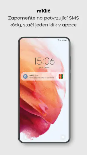 mBank CZ screenshot