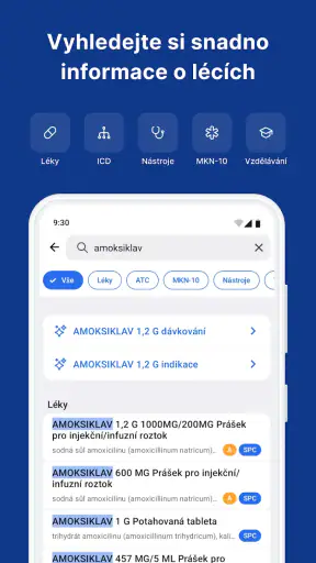 Mediately Databáze Léčiv screenshot