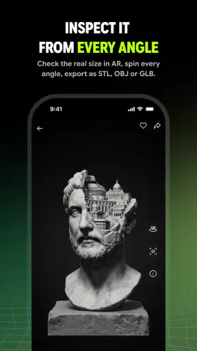 Meshy AI: 3D Print Model Maker screenshot