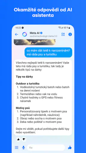 Messenger screenshot