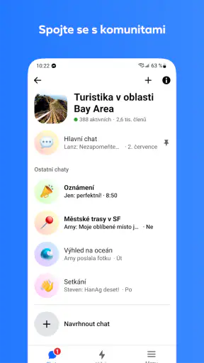 Messenger screenshot