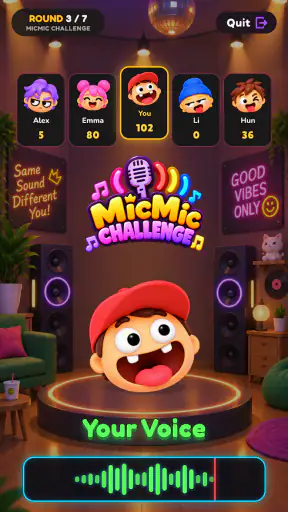 Micmic Fun: Voice Challenge screenshot