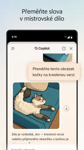 Microsoft Edge: AI prohlížeč screenshot