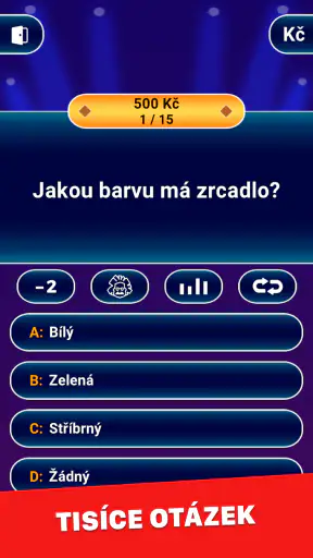 Milionářský kvíz: Otázky screenshot