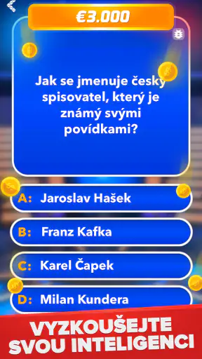 Milionář – Český Kvíz screenshot