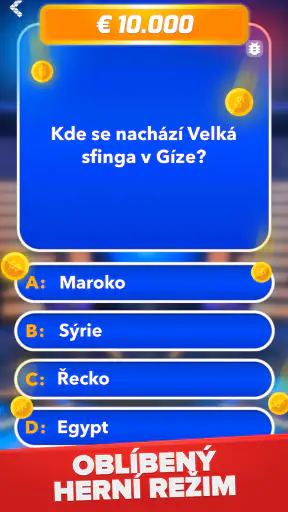 Milionář – Český Kvíz screenshot